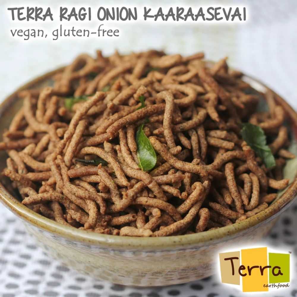 Organic Ragi Onion Crispy Millet Snack | 125gm