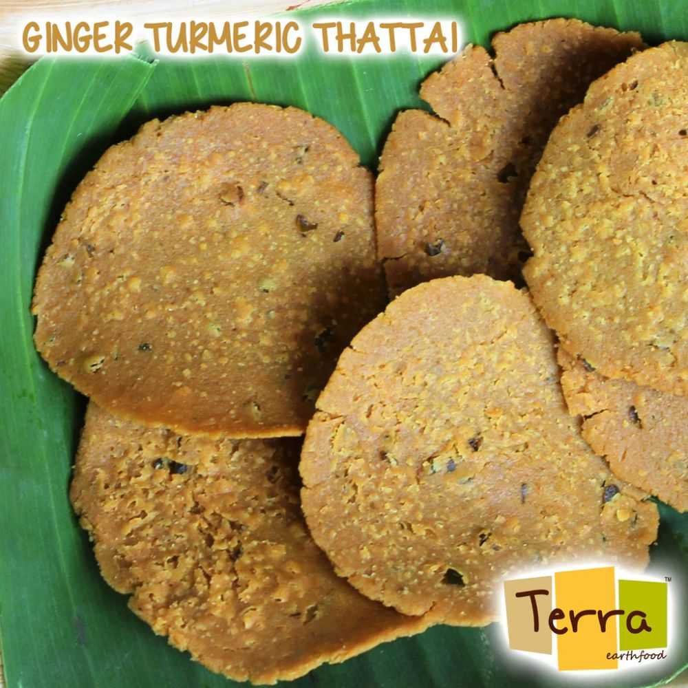 Organic Ginger Turmeric Healthy Crisps Snack | 150gm