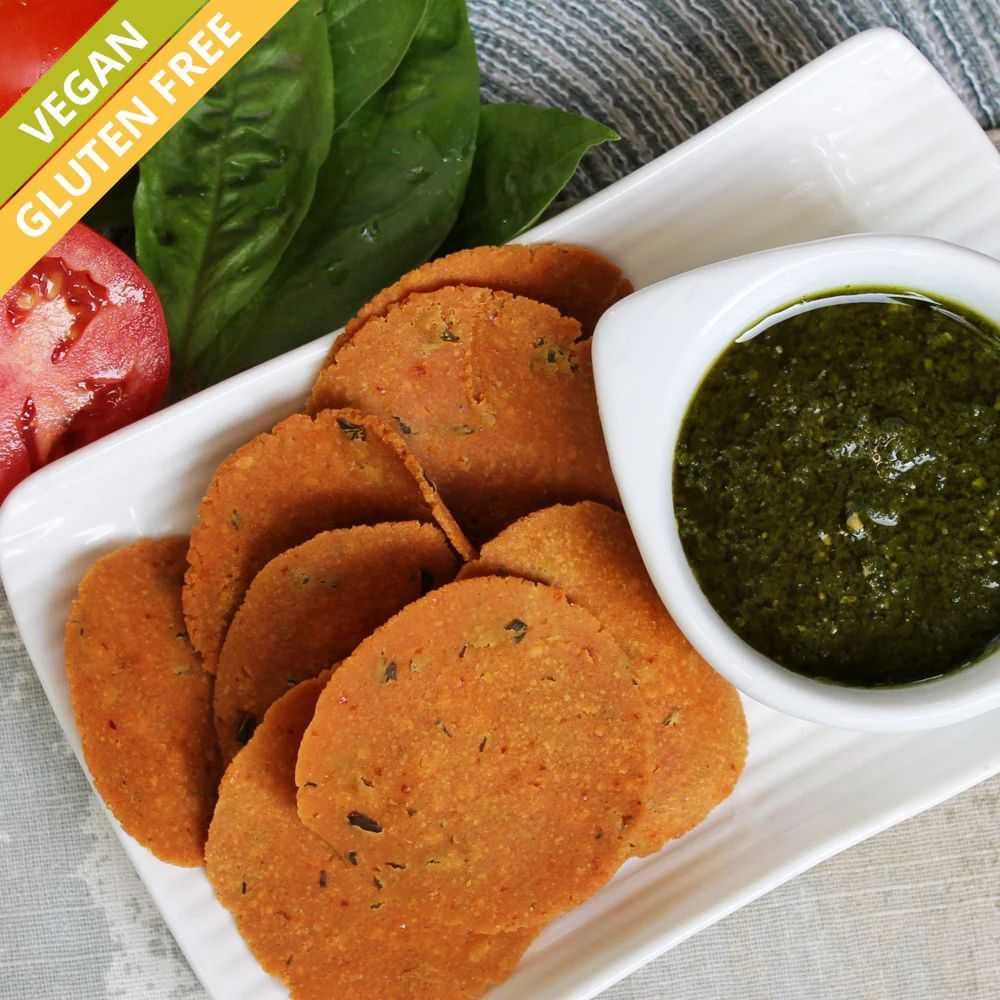 Organic Tomato Basil Crispy Healthy Snack | 150gm