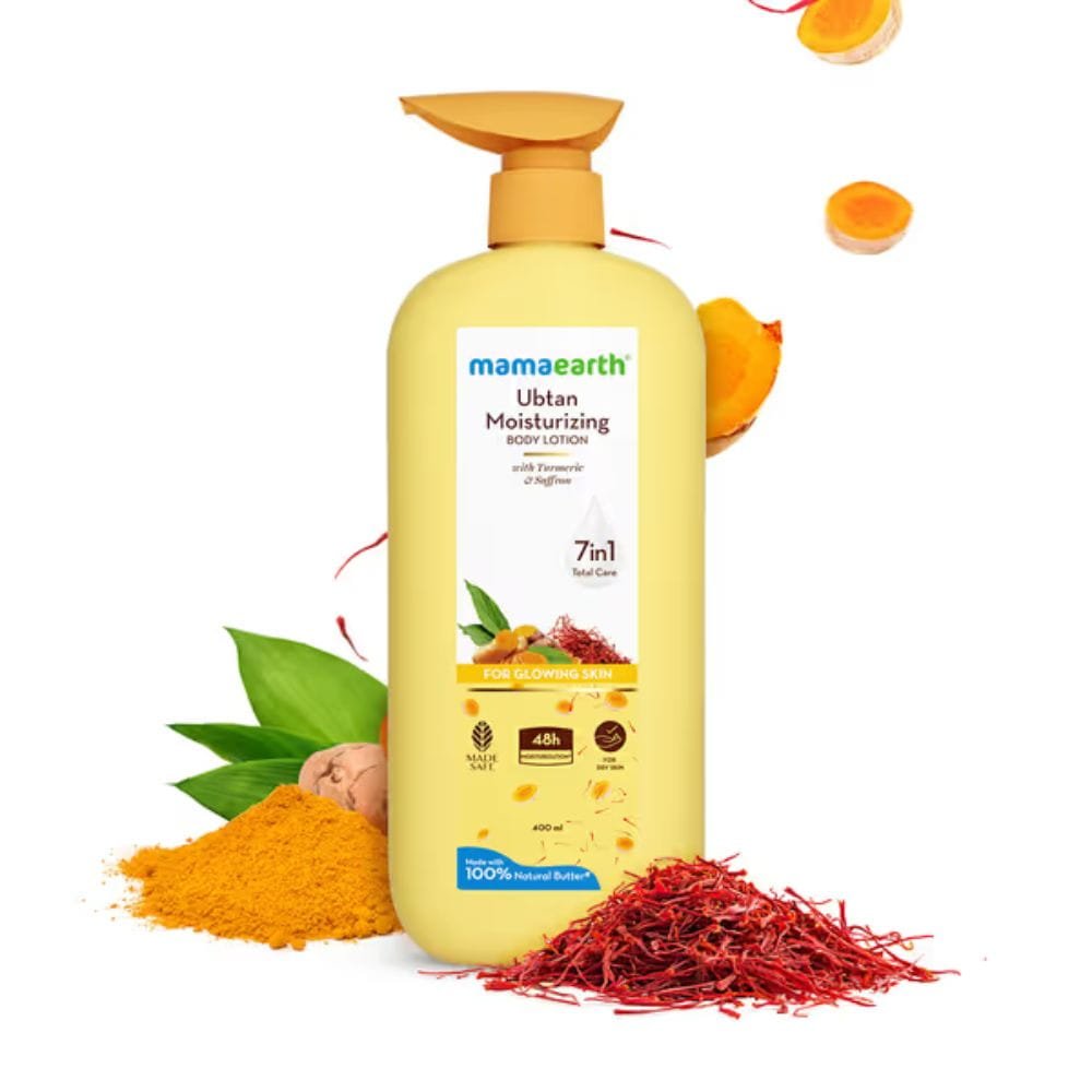 Ubtan Body Lotion with Turmeric & Saffron | 400 ml