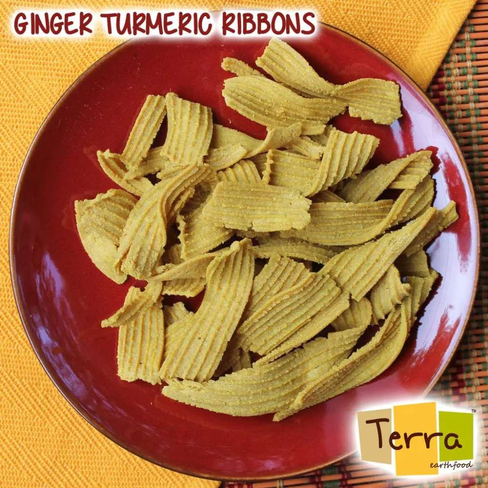 Organic Ginger Ribbon Crispy Spicy Snack | 150gm