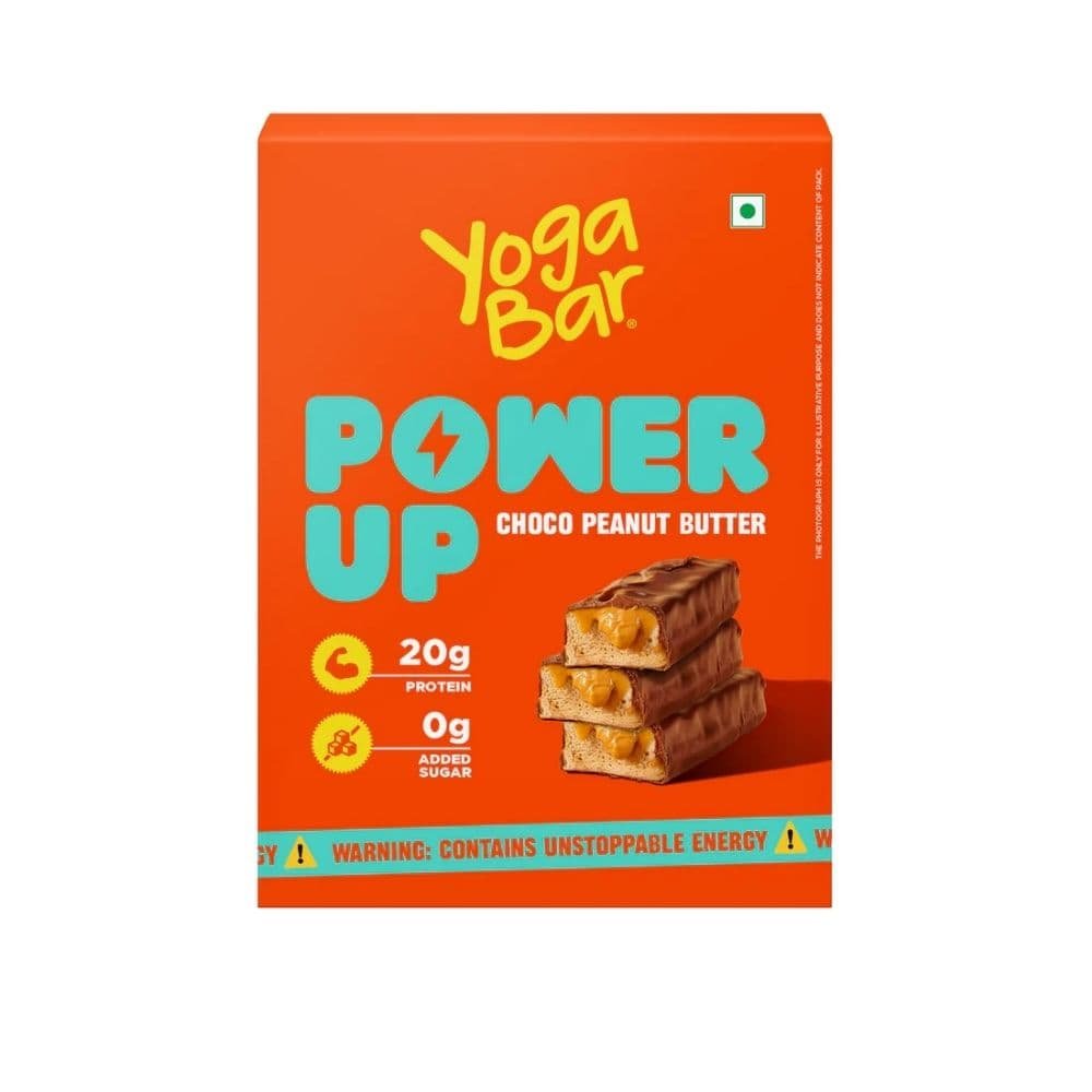 Yogabar Protein Bar | No Added Sugar | 5 Bars | 20g Each