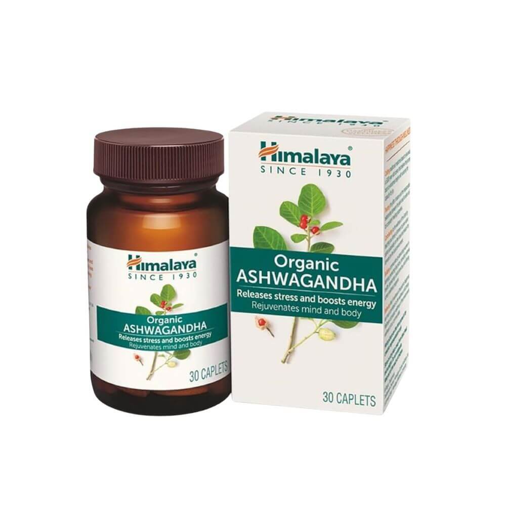 Himalaya Organic Ashwagandha 670 Mg Tablet | Helps Release Stress | Rejuvenates Mind And Body | General Wellness | Pack Of 30