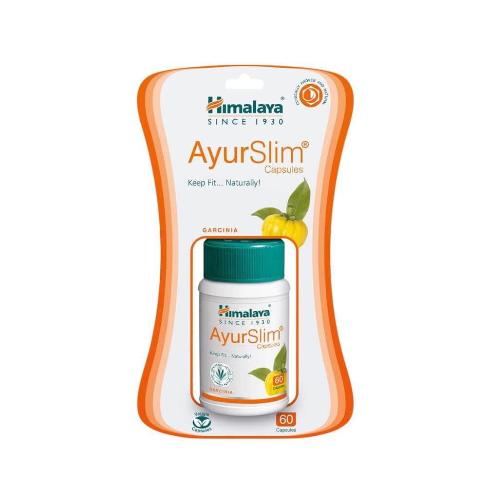 Himalaya Wellness AyurSlim Capsules | Pack of 60 Pieces (Weight Management)