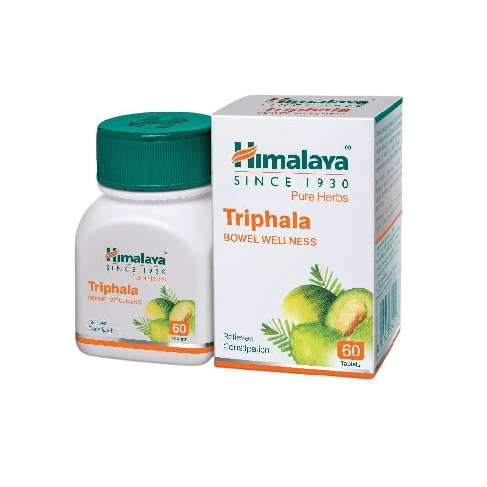 Himalaya Wellness Triphala Bowel Wellness | Relieves constipation | 60 Tablets
