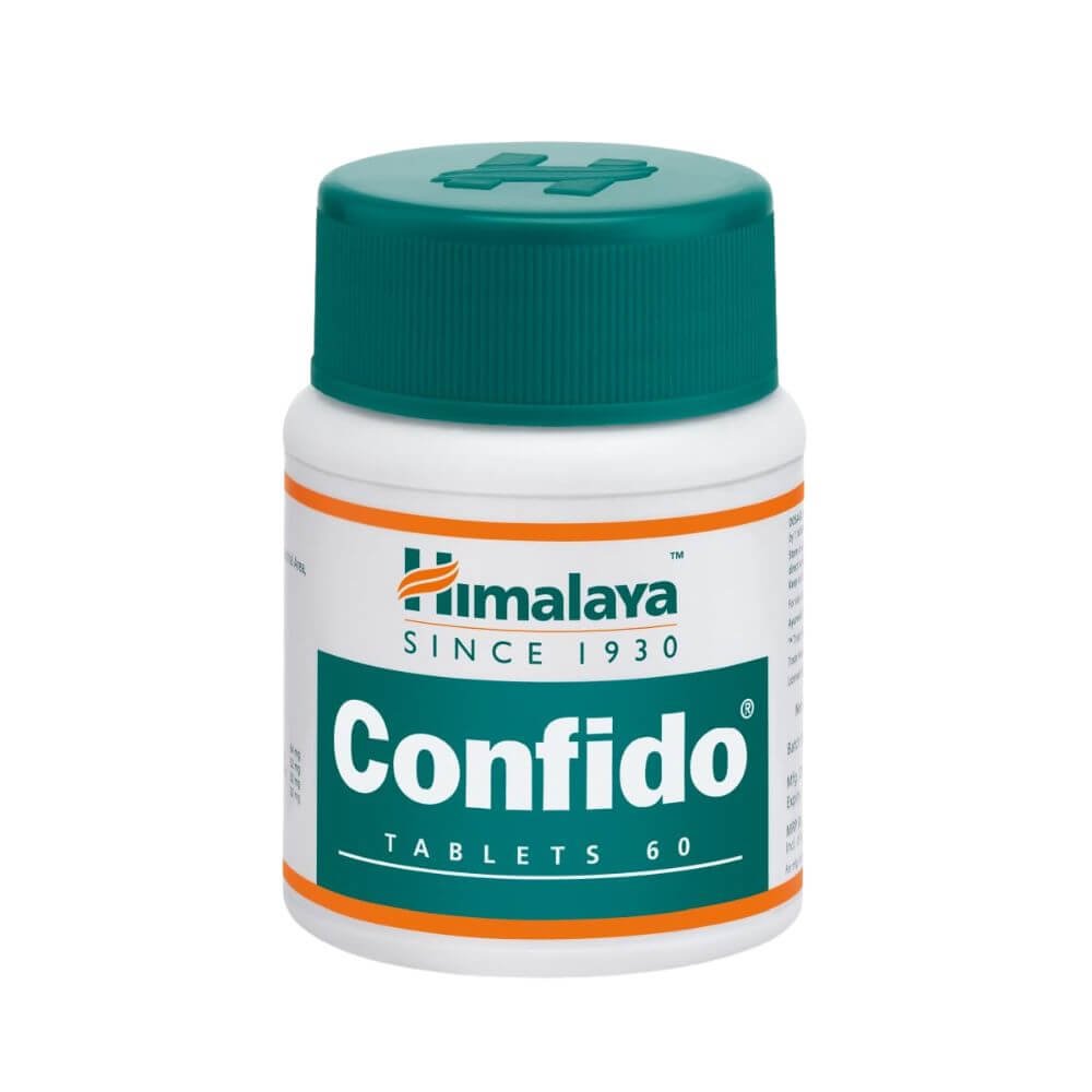 Himalaya Wellness | Confido | Brings back confidence in men | Reduces performance anxiety | Enhances performance | Pet bottle of 60 Tabs