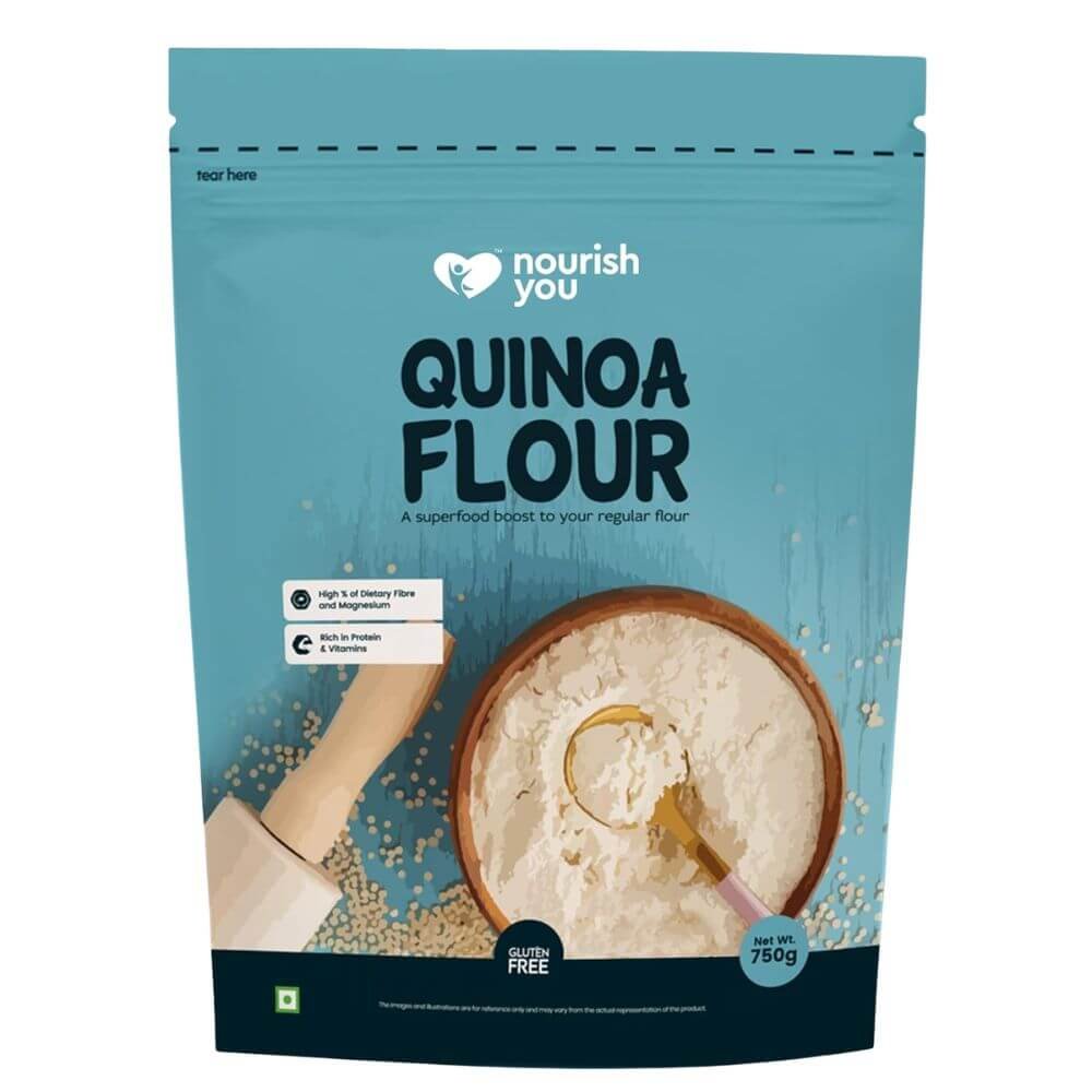 Nourish You Quinoa Flour Quinoa Atta | 750 G