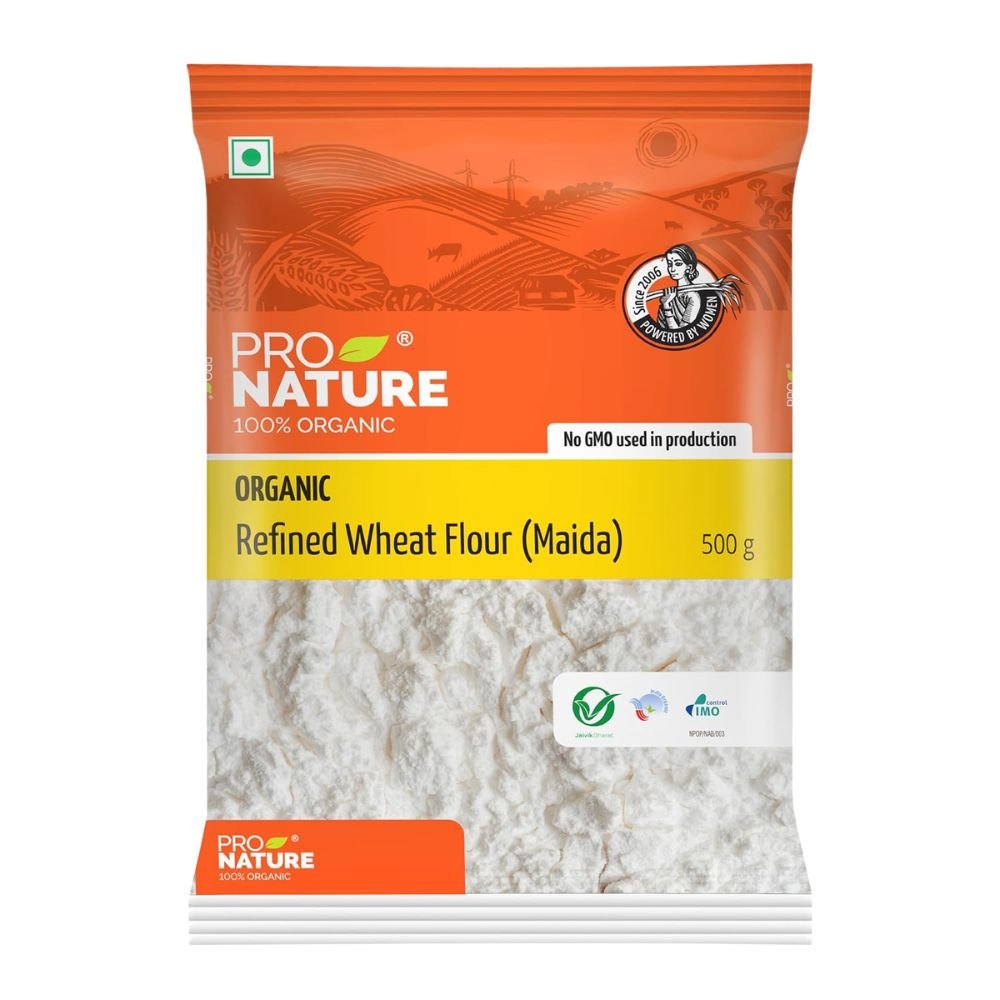 Pro Nature 100% Organic Maida | 500 G