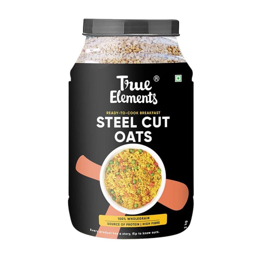 True Elements Steel Cut Oats | 2 Kg