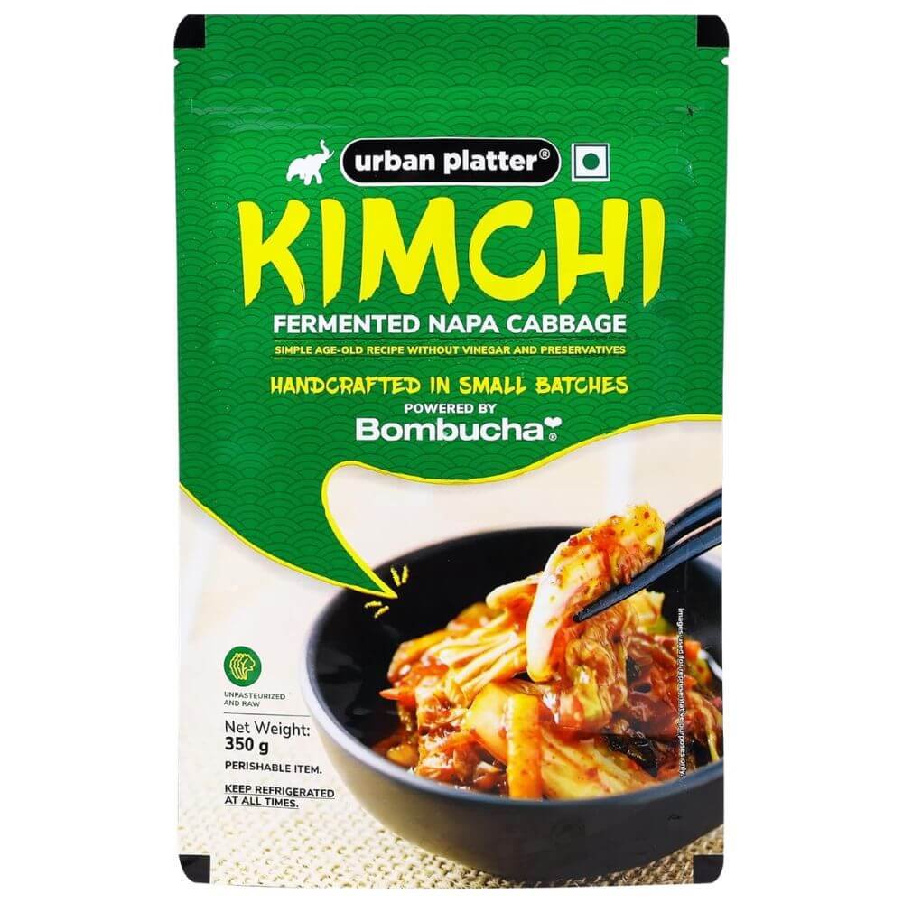 Urban Platter Korean Style Kimchi Fermented Nappa Cabbage | 350 G