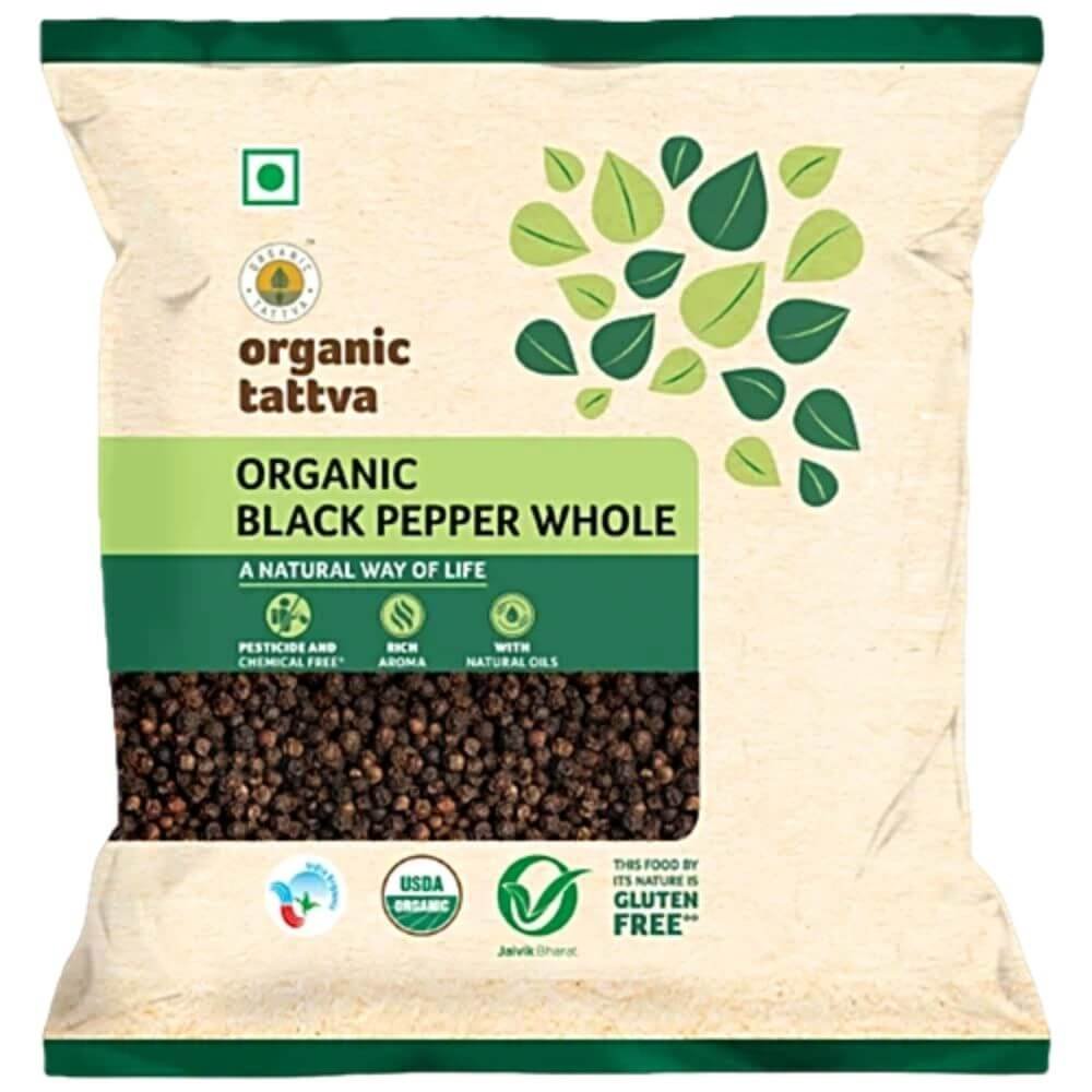 Organic Tattva Black Pepper Whole 100gm
