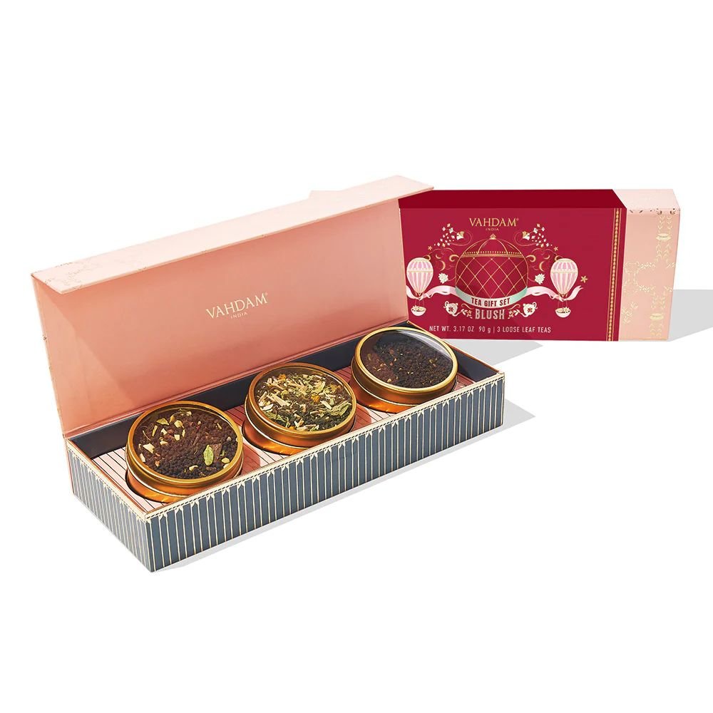 Assorted Tea Gift Set | Blush 3 Premium Teas Collection