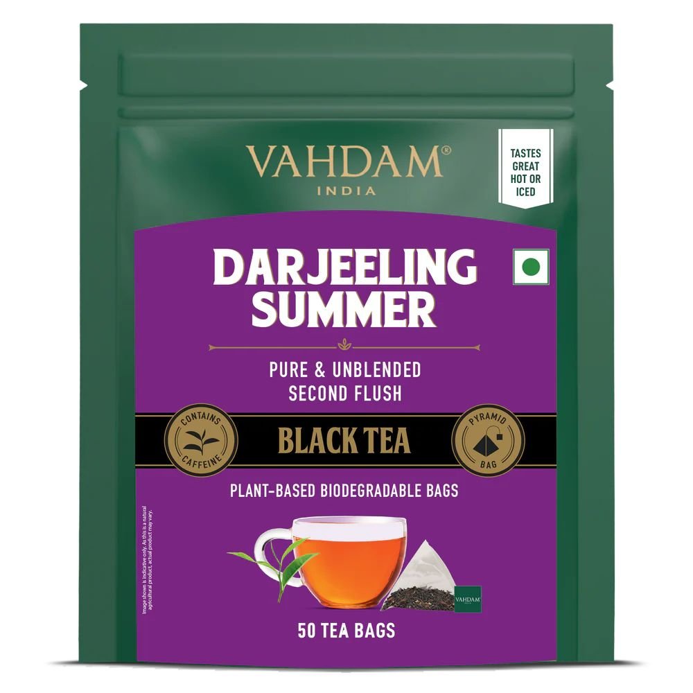 Darjeeling Black Tea 50 Count | Summer Harvest Tea Bags