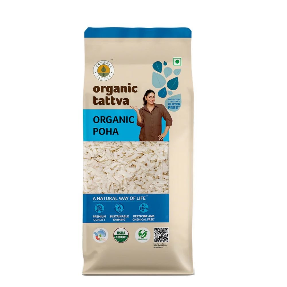Organic Poha 500 gm Flattened Rice
