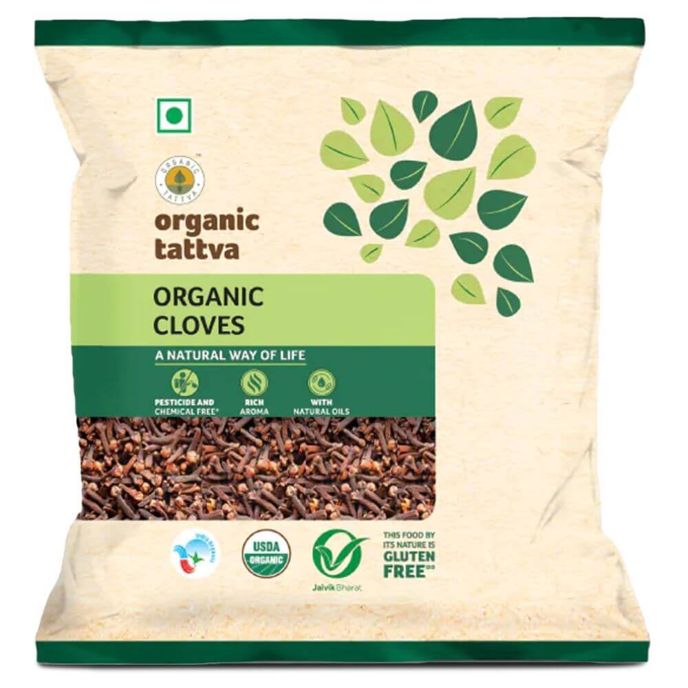 Organic Tattva Cloves Whole 500g | Pure Organic Laung