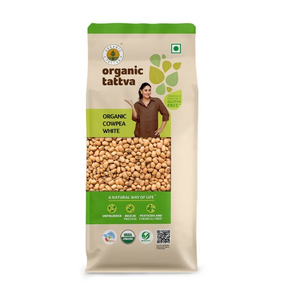 Organic Cowpea White | 500g Healthy Protein Legume