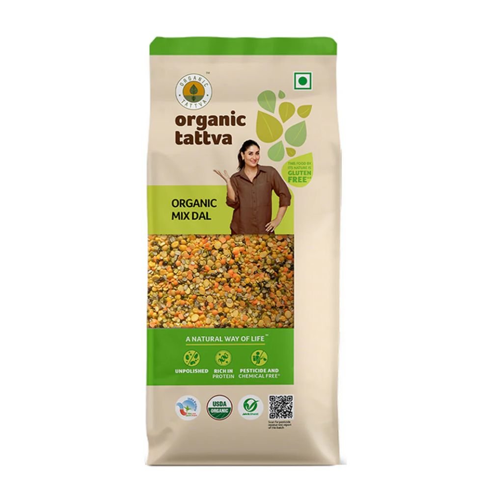 Organic Mix Daal 500 g Multi Daal Blend for Daily Cooking