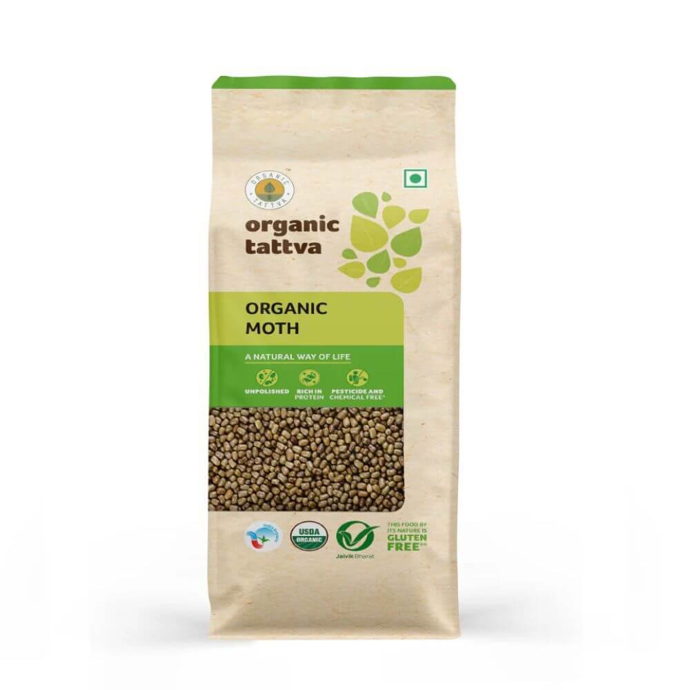 Organic Moth Beans 500g – Protein-Rich Whole Matki Pulse