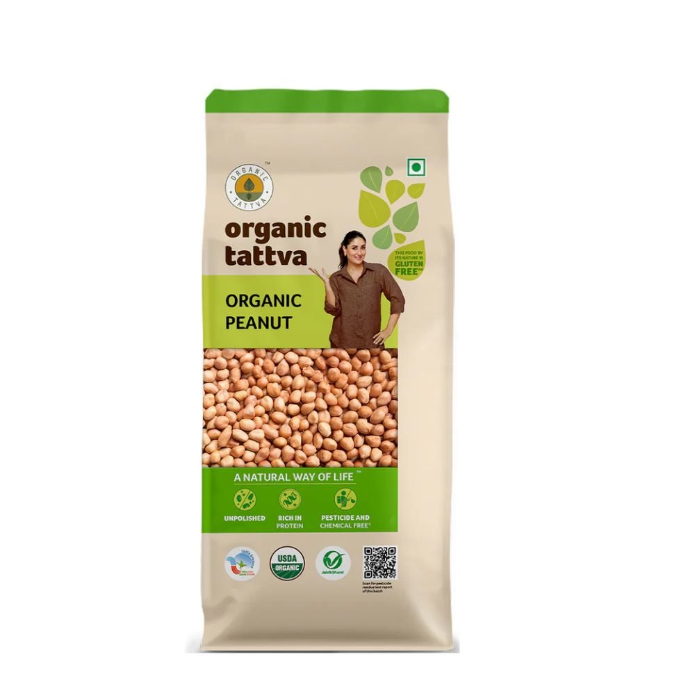 Organic Peanut 500 g Natural Raw Peanuts