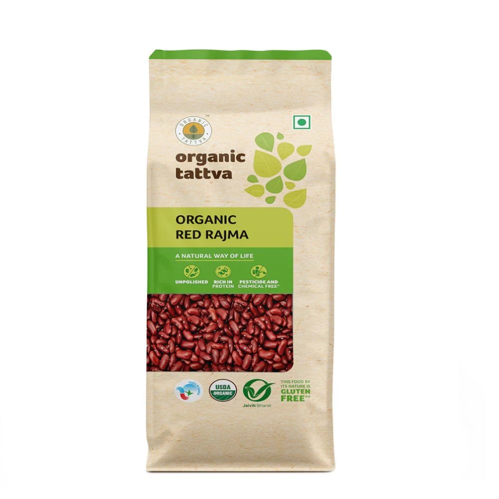 Organic Red Rajma 500 g Natural Kidney Beans