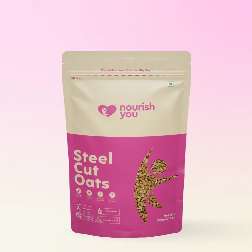 Steel Cut Oats 500 gm Whole Grain Healthy Oats