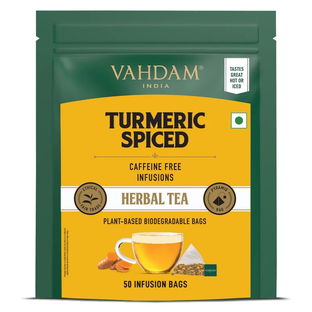 Turmeric Spiced Herbal Infusion 50 Count