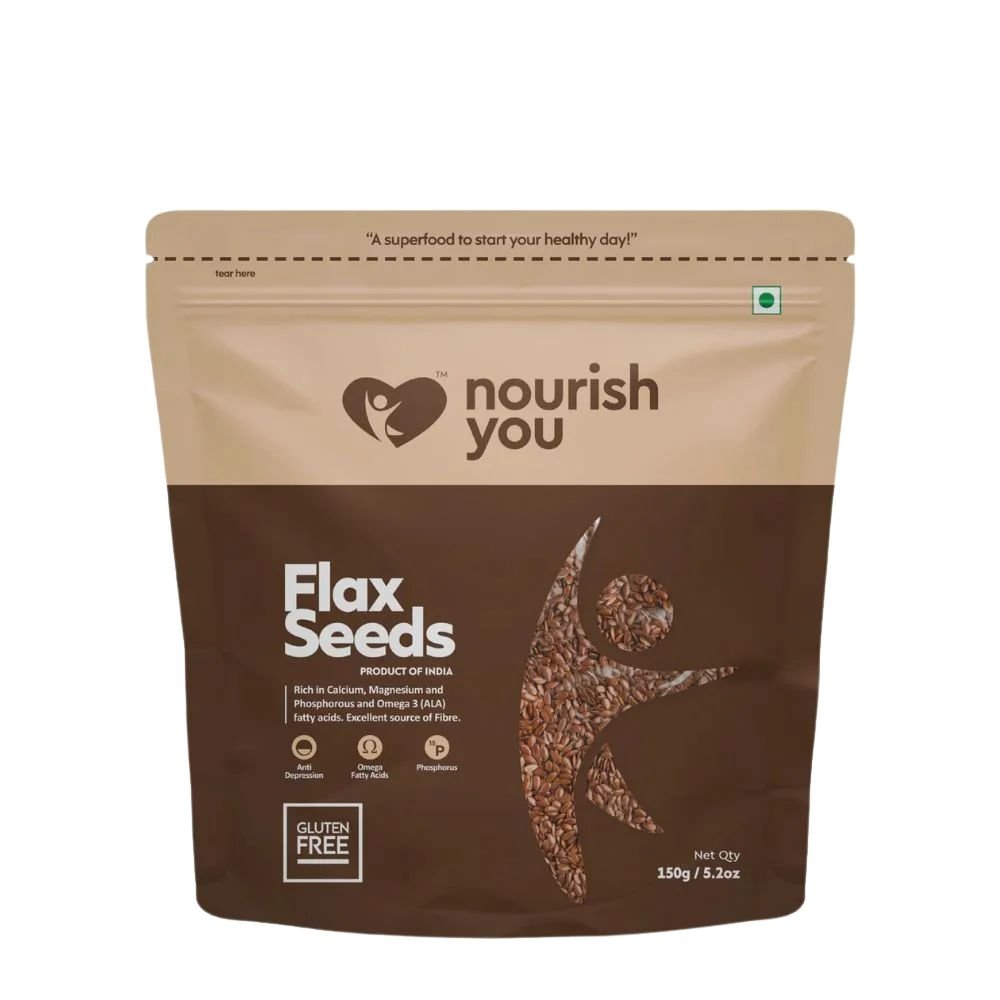 Flax Seeds 150gm Raw Healthy Superfood Seeds