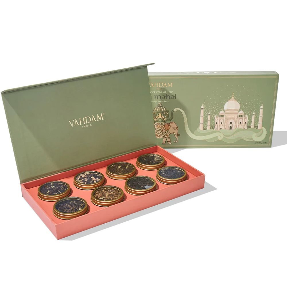 Tea Gift Set of 8 | Weekend in Taj Mahal Collection