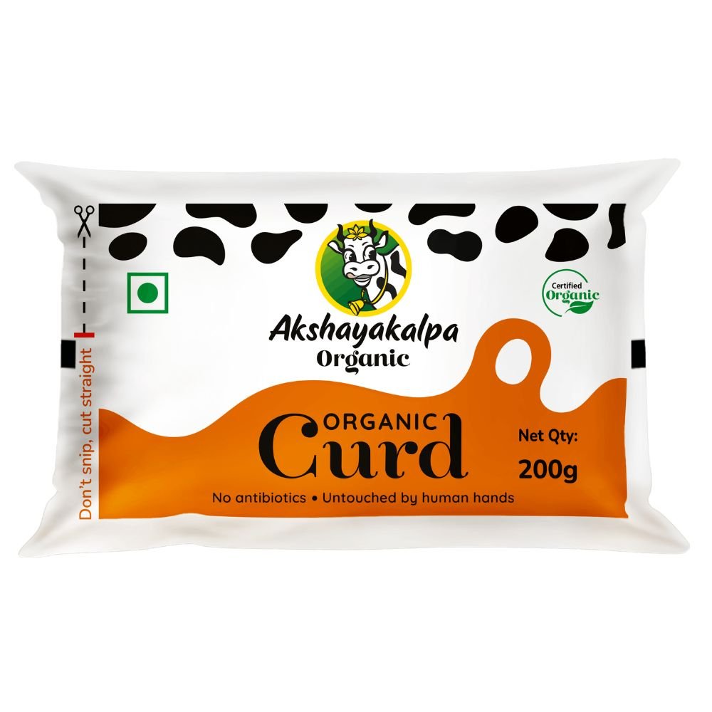 Akshayakalpa Organic Curd 500 g | Fresh Natural Dahi for Daily Health