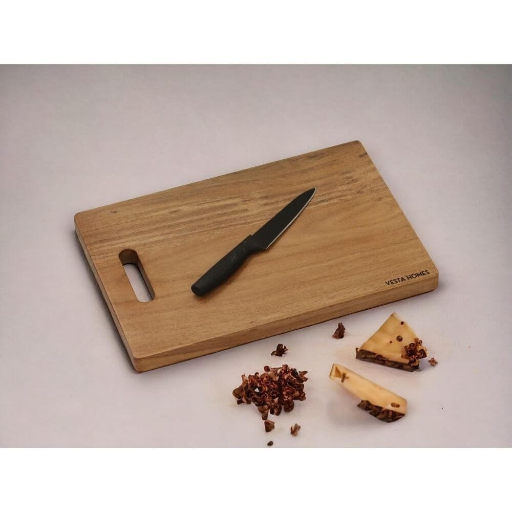 Vesta Homes Acacia Wood Chopping Board | Cutting & Serving Tray