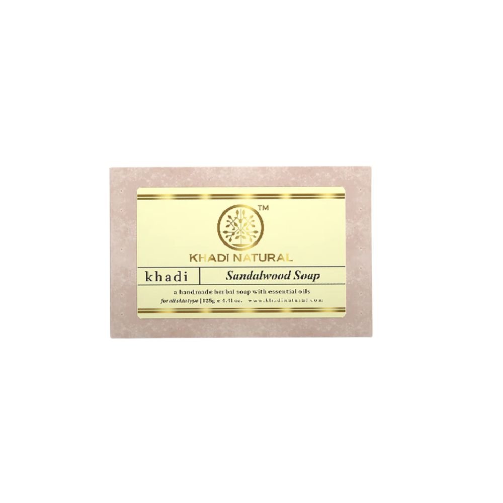 Khadi Natural Herbal Sandalwood Soap | 125 G