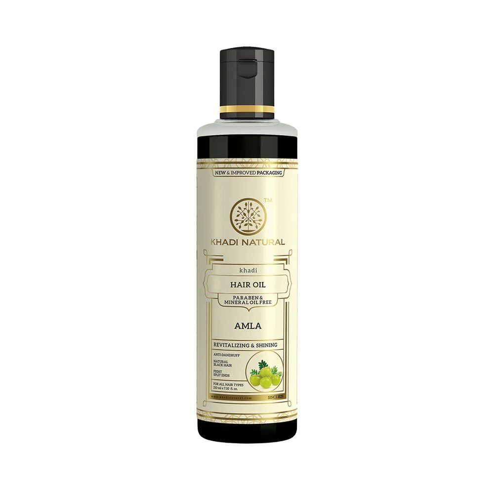 Khadi Natural Pure Amla Hair Oil Paraben & Mineral Free | 210 Ml