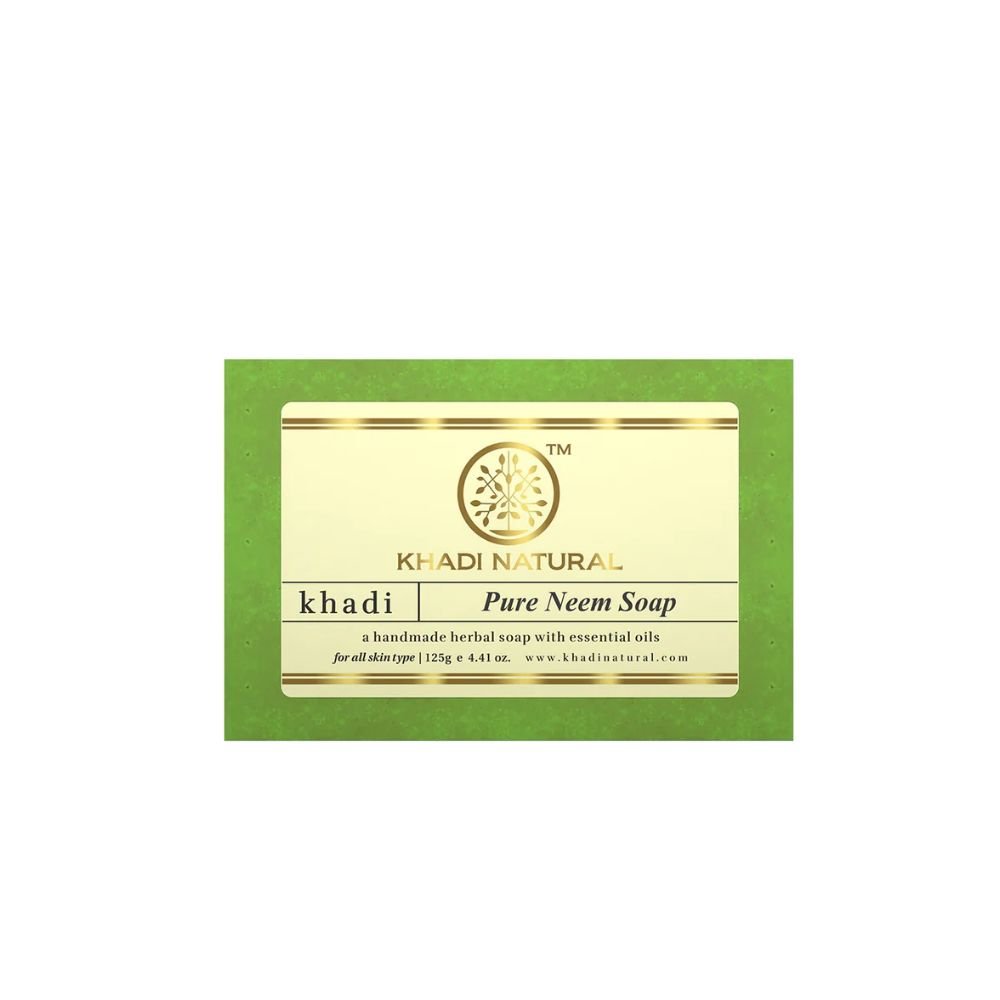 Khadi Natural Pure Neem Soap | 125 G