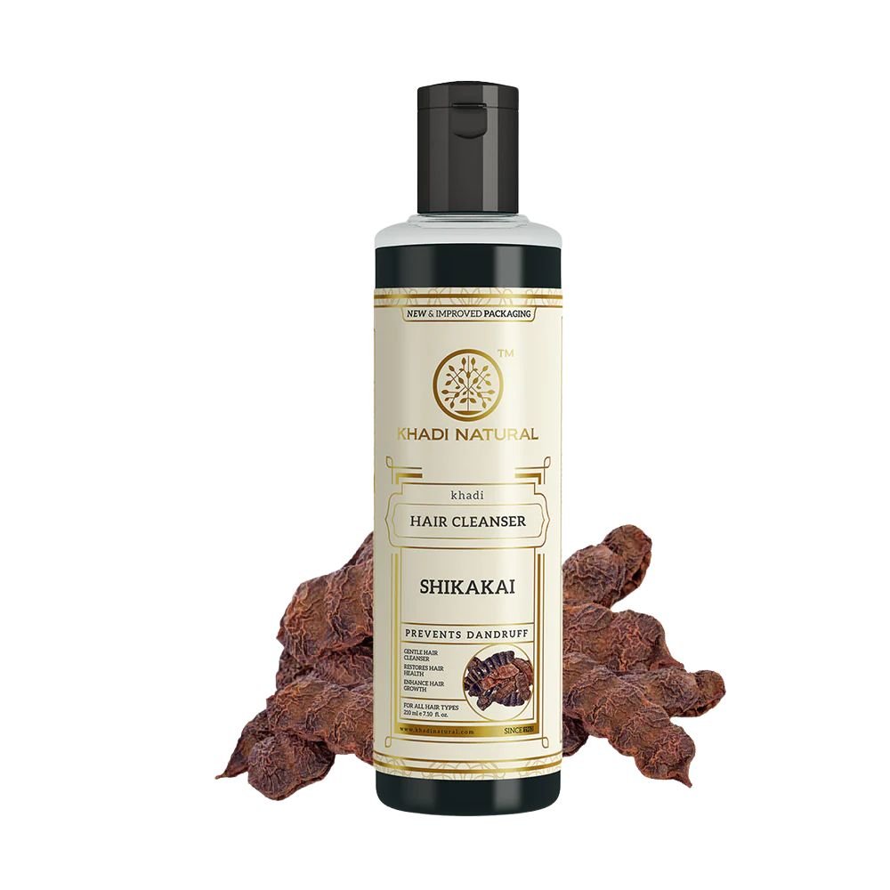 Khadi Natural Shikakai Hair Cleanser | 210 Ml