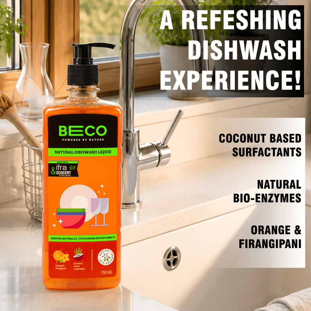 Beco Eco-Friendly Dishwash Liquid 750ml– BECO - Image 3