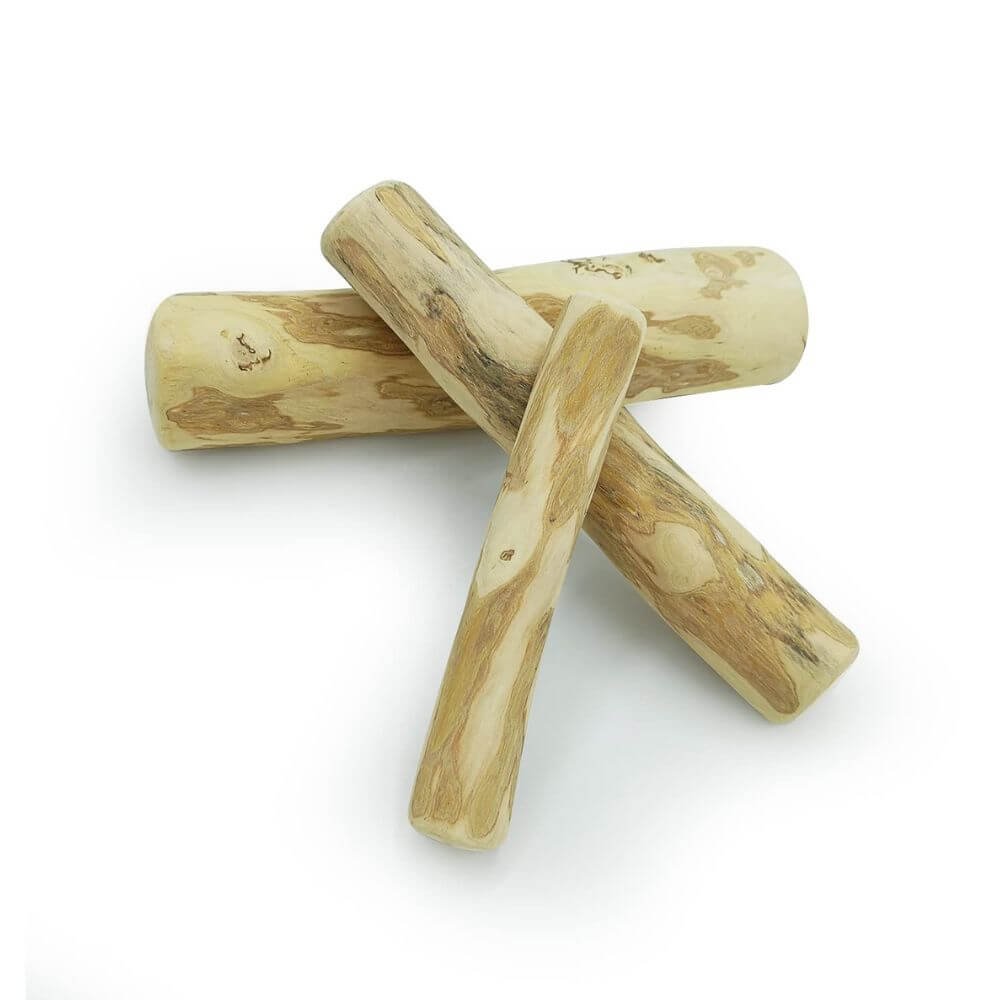 Goofy Tails Coffee Wood Dog Chew Toy Natural Dental Stick | 1 Piece