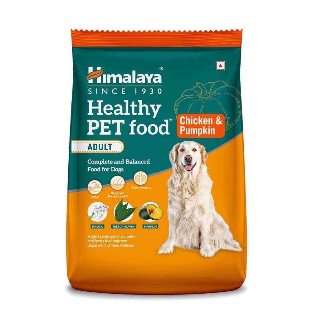 Himalaya Healthy PET Adult Dog Food Chicken & Pumpkin Complete Nutrition 1.2kg