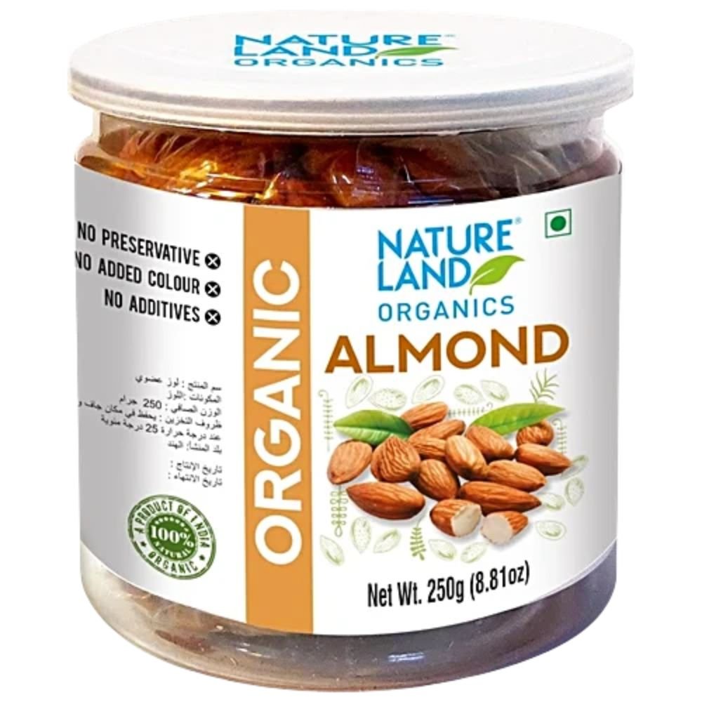 Natureland Organic Almonds | 250gm