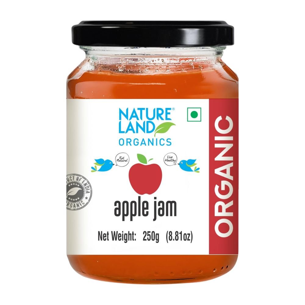 Natureland Organics Apple Jam | 250 G