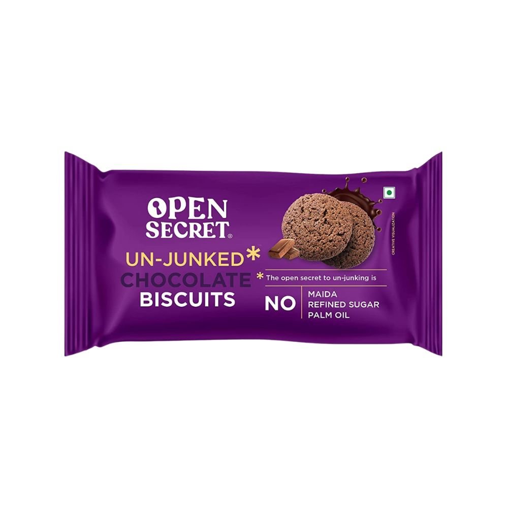 Open Secret Butter and Chocolate Millet Biscuit Cookies | 40 G