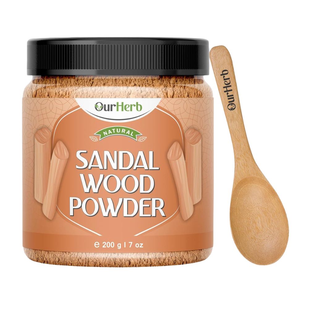 OurHerb Organic Sandalwood Powder Face Pack 200gm