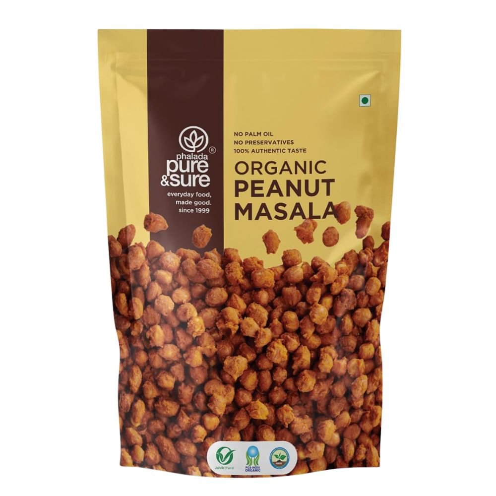 Pure & Sure Organic Masala Peanuts | 150gm