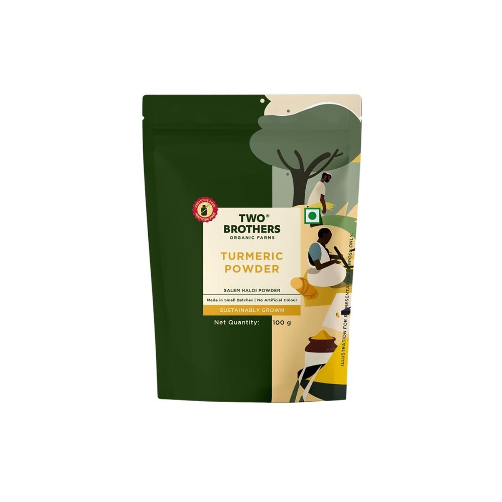 Two Brothers Organic Farms Turmeric Powder | 100 G