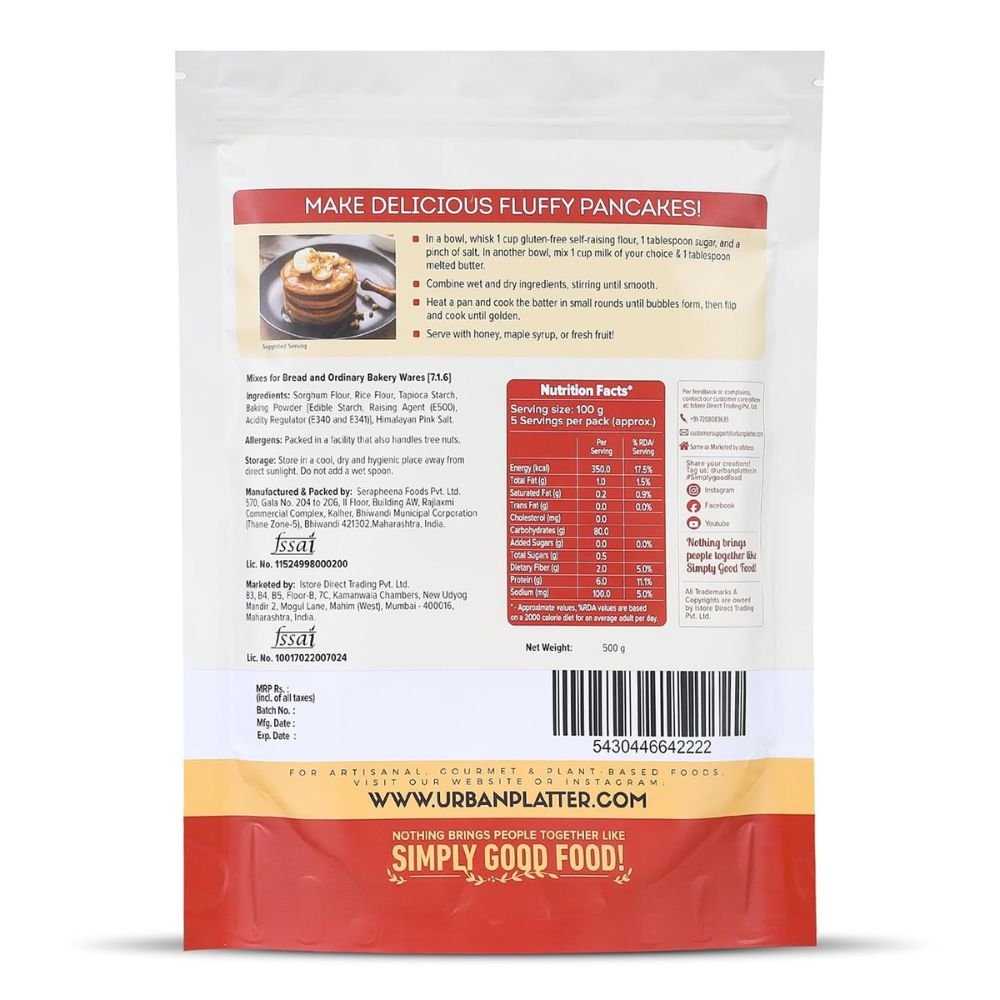 Urban Platter Self Raising Gluten-Free Flour 500g