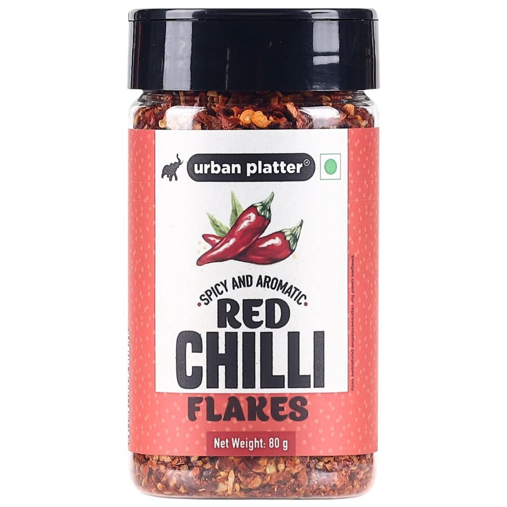 Urban Platter Dried Red Chilli Flakes | 80 G