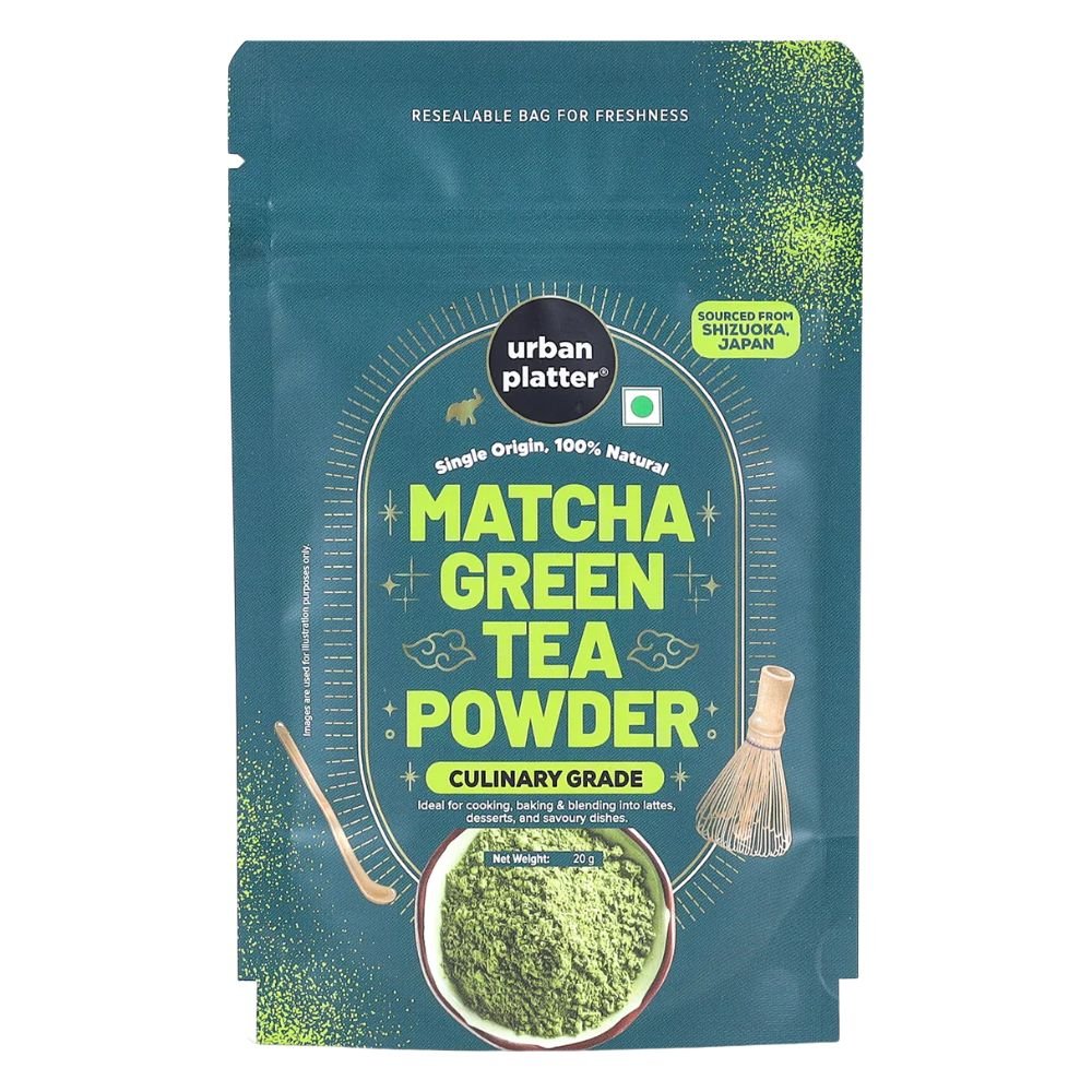 Urban Platter Japanese Culinary-grade Matcha Green Tea Powder | 20 G