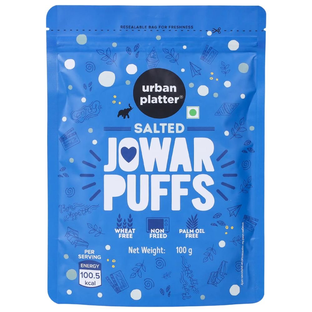 Urban Platter Jowar Puffs | 100 G