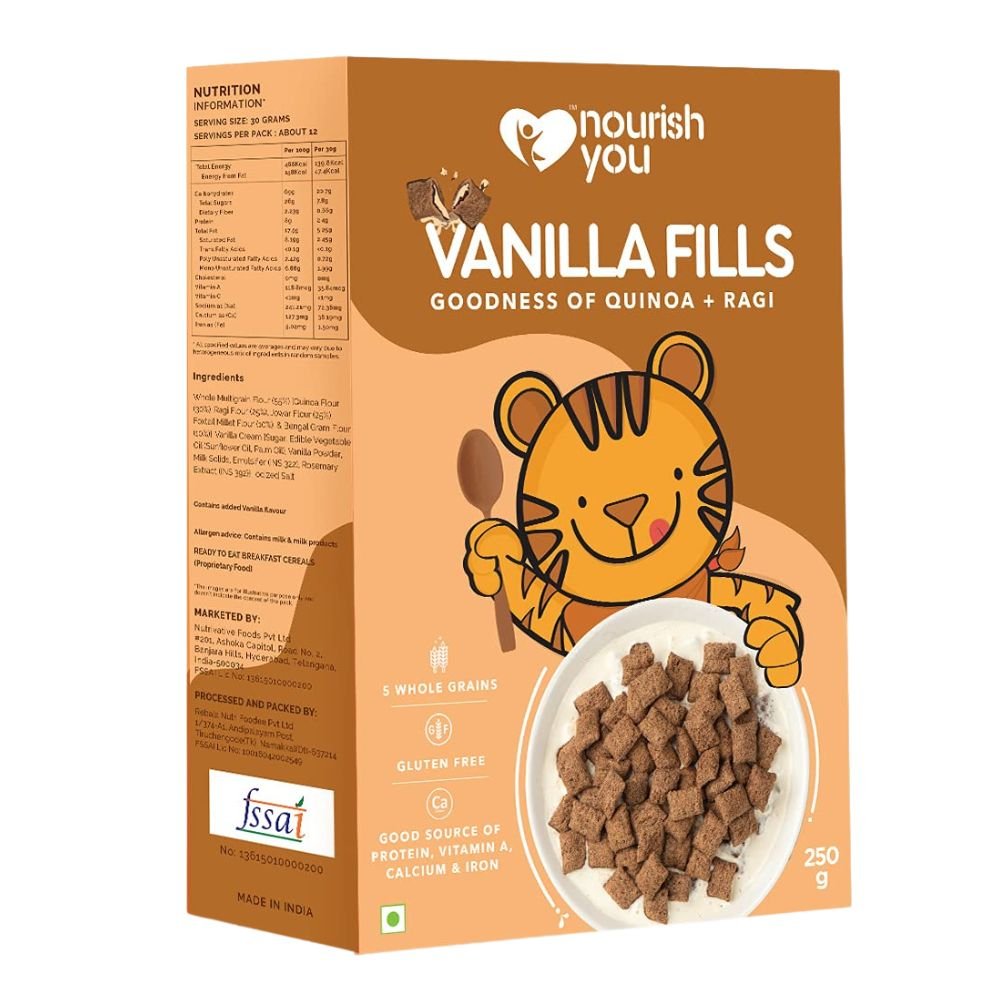 NourishYou Vanilla Fills | 250 G