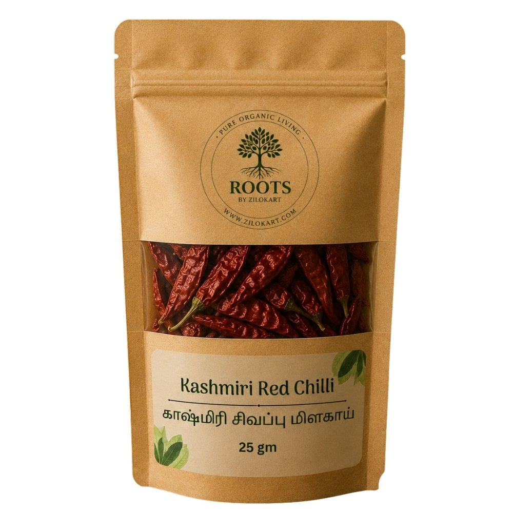 Roots Kashmiri Red Chilli 25 G