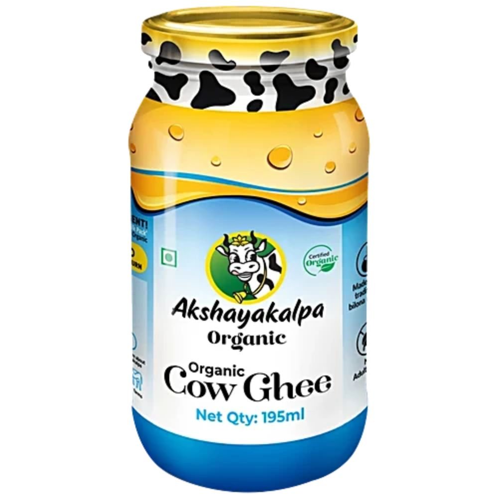Akshayakalpa pure & Organic Cow Ghee – 195 ML